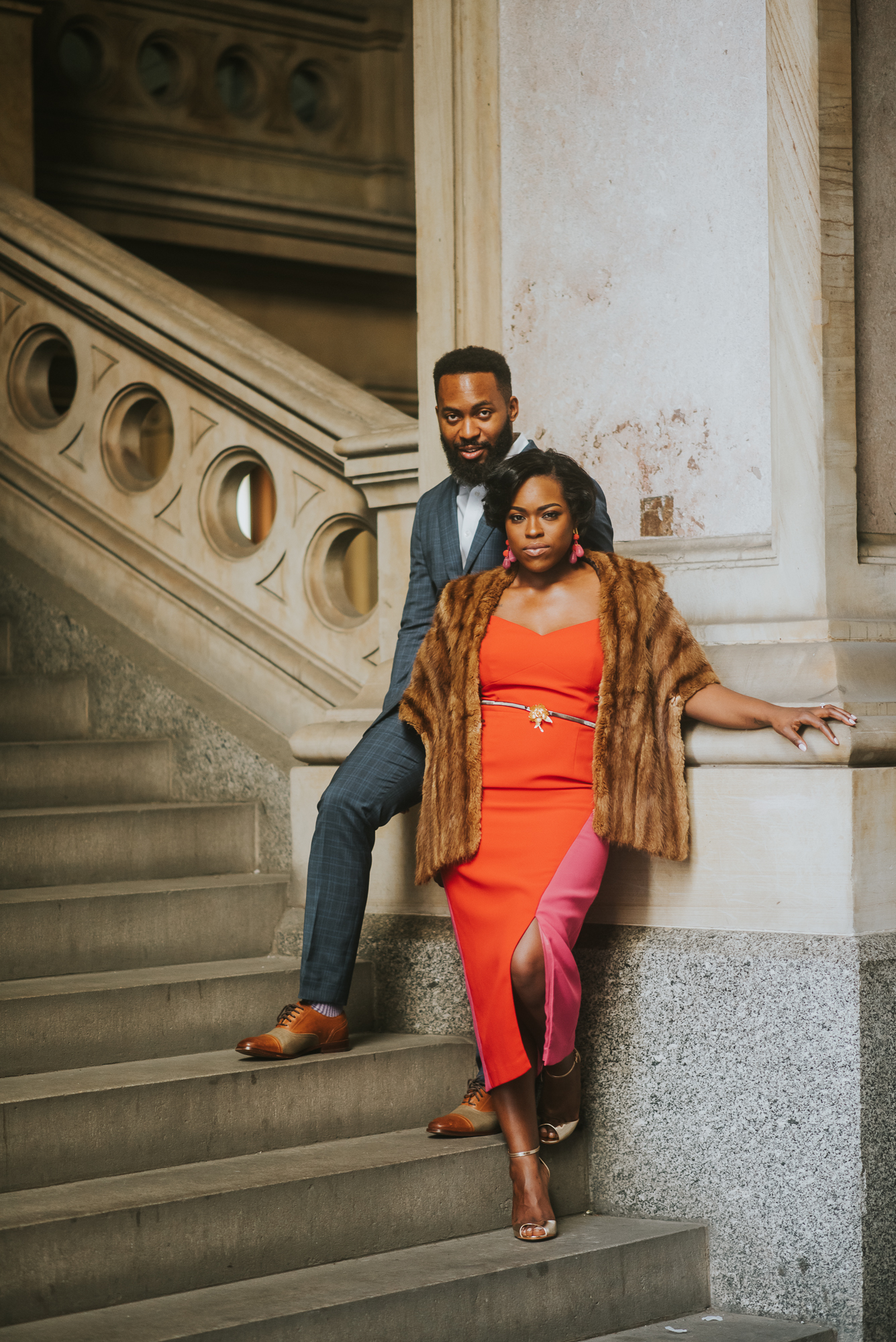 philly engagement session