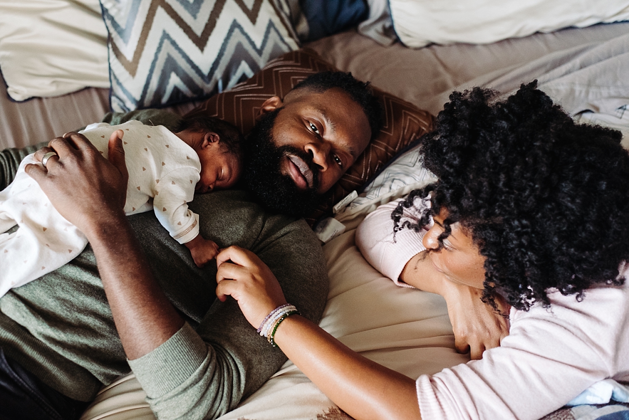 black family lifestyle newborn philadelphia