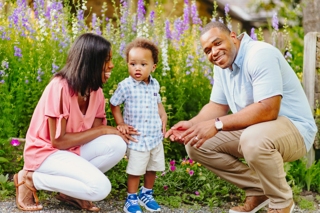 beautiful black family session philly