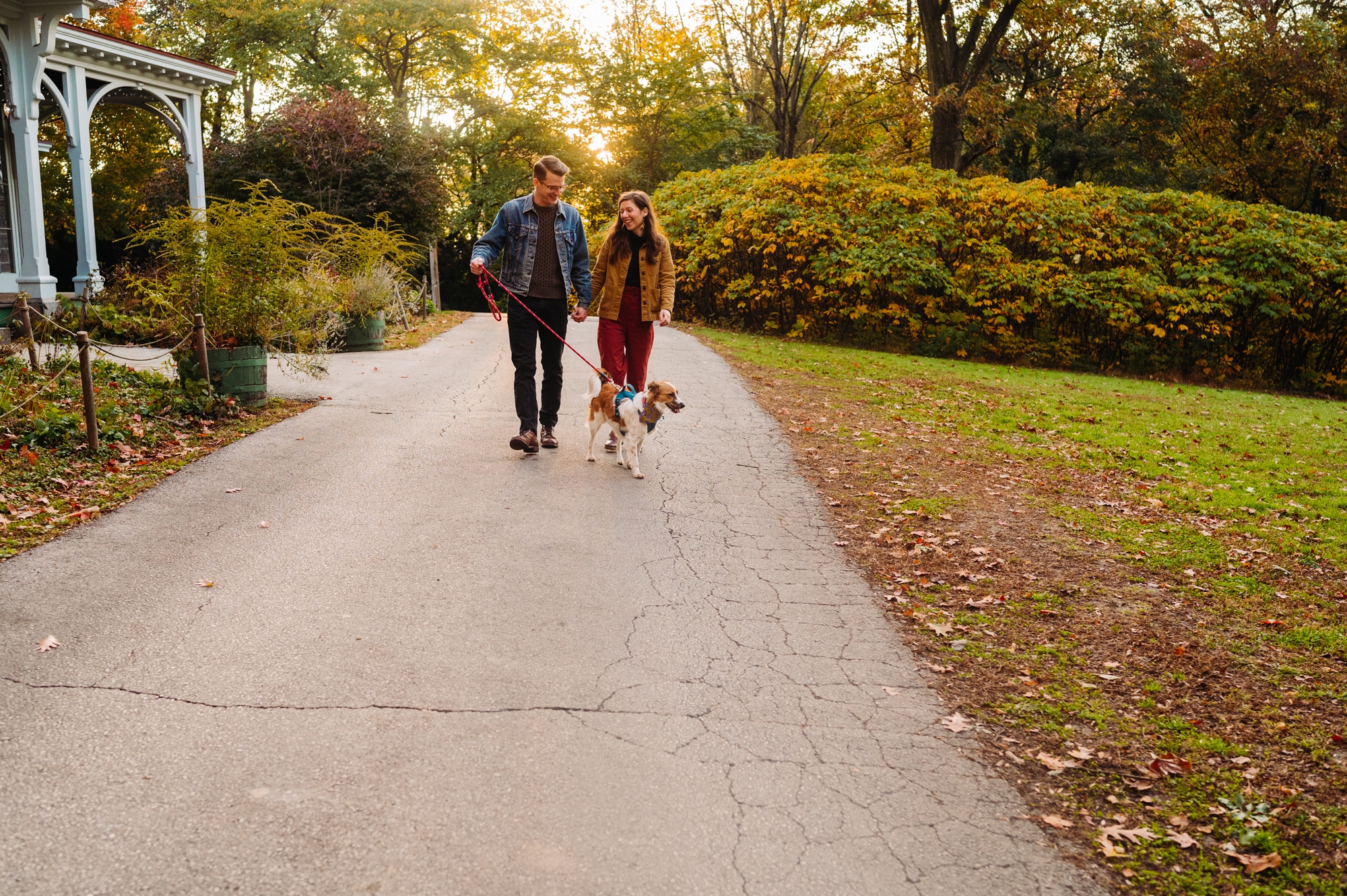 awbury arboretum philadelphia engagement autumn 03