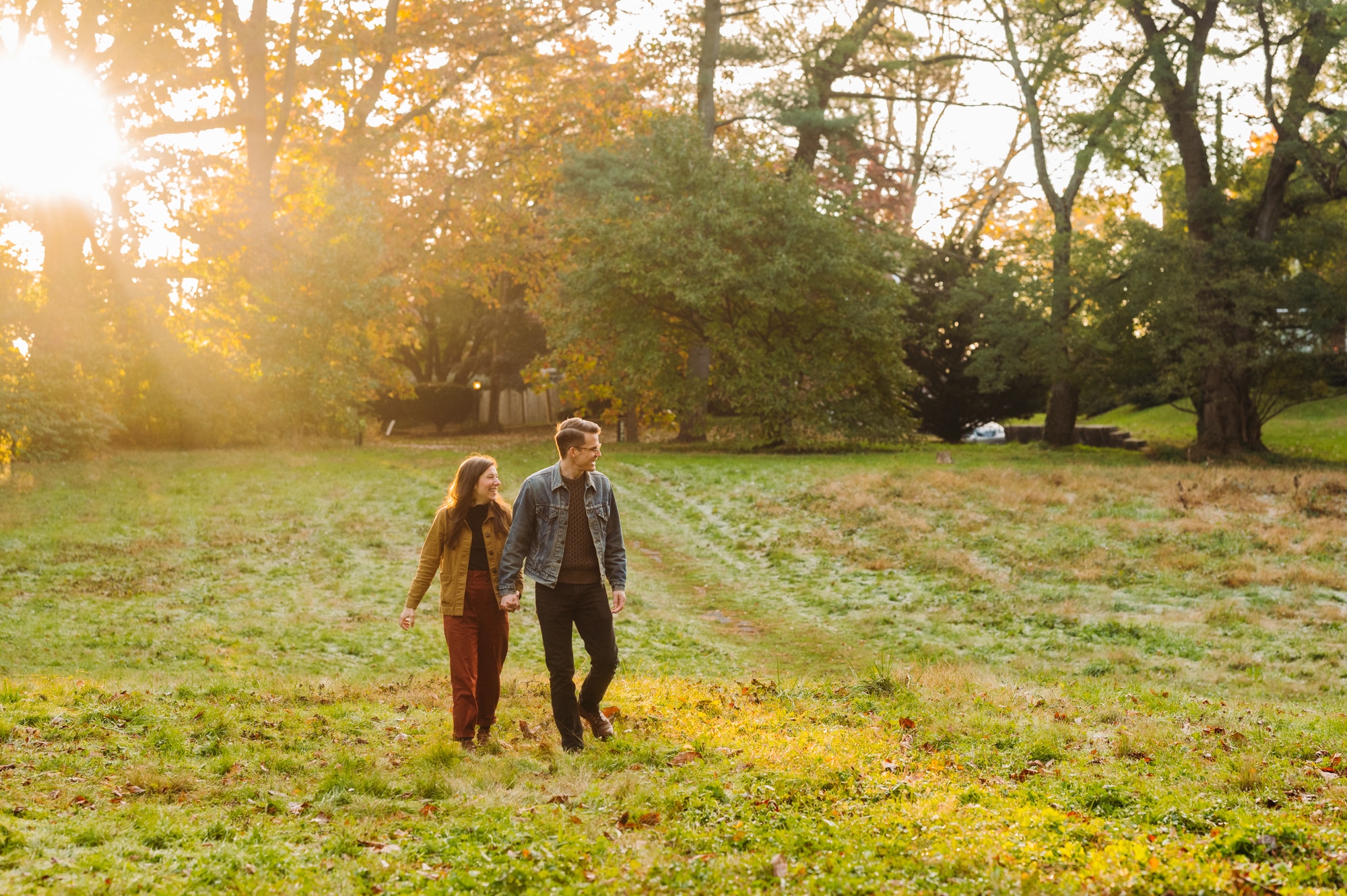 awbury arboretum philadelphia engagement autumn 14