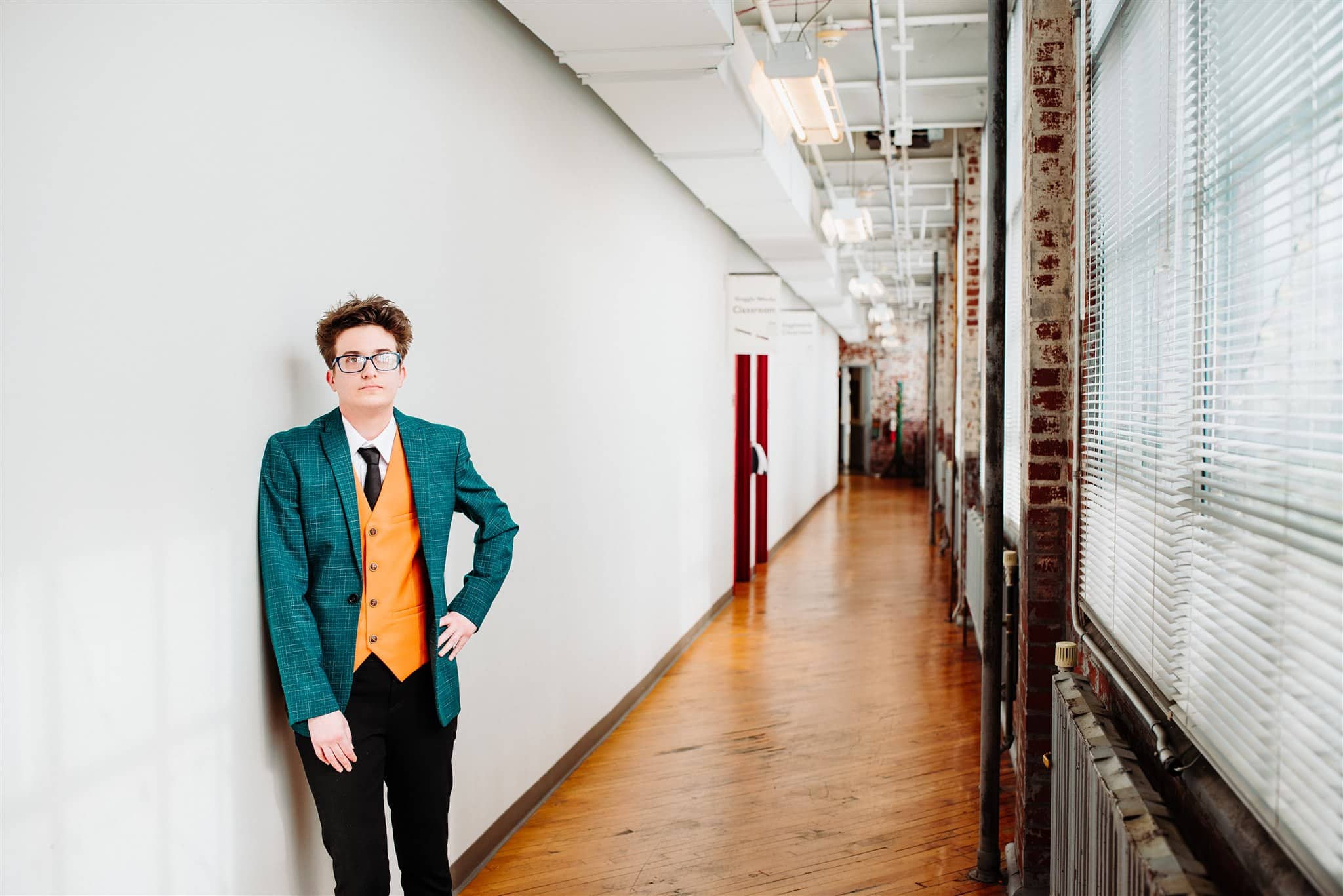 brides holding hands while enjoying their wedding night together – raw and authentic wedding day storytelling.