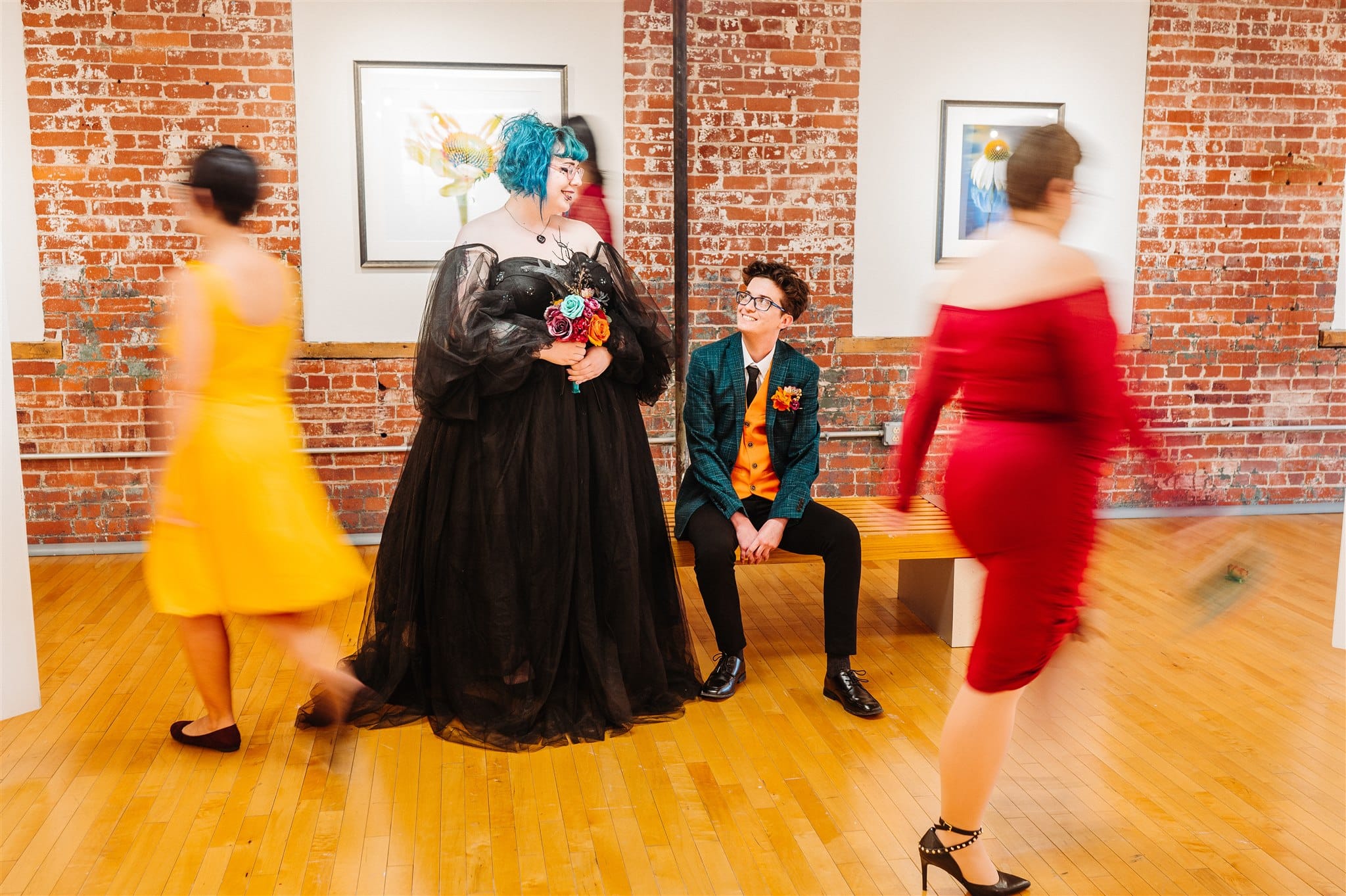 creative artistic documentary queer wedding photography reading pa