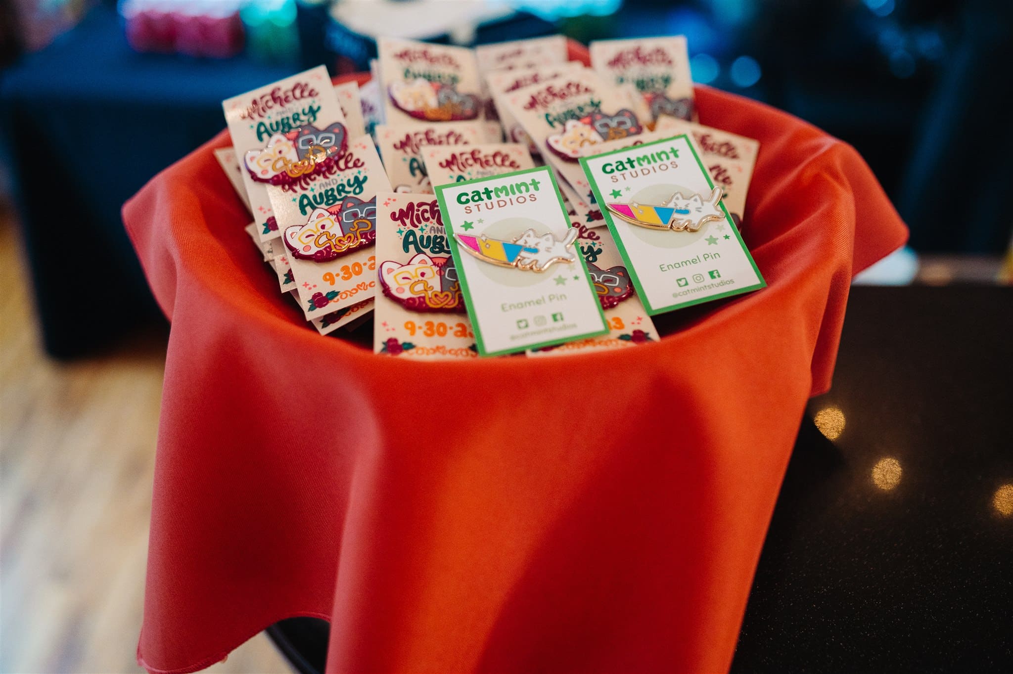 bridesmaids' bouquets with eclectic floral arrangements: diverse and colorful flowers complementing the nontraditional wedding theme.