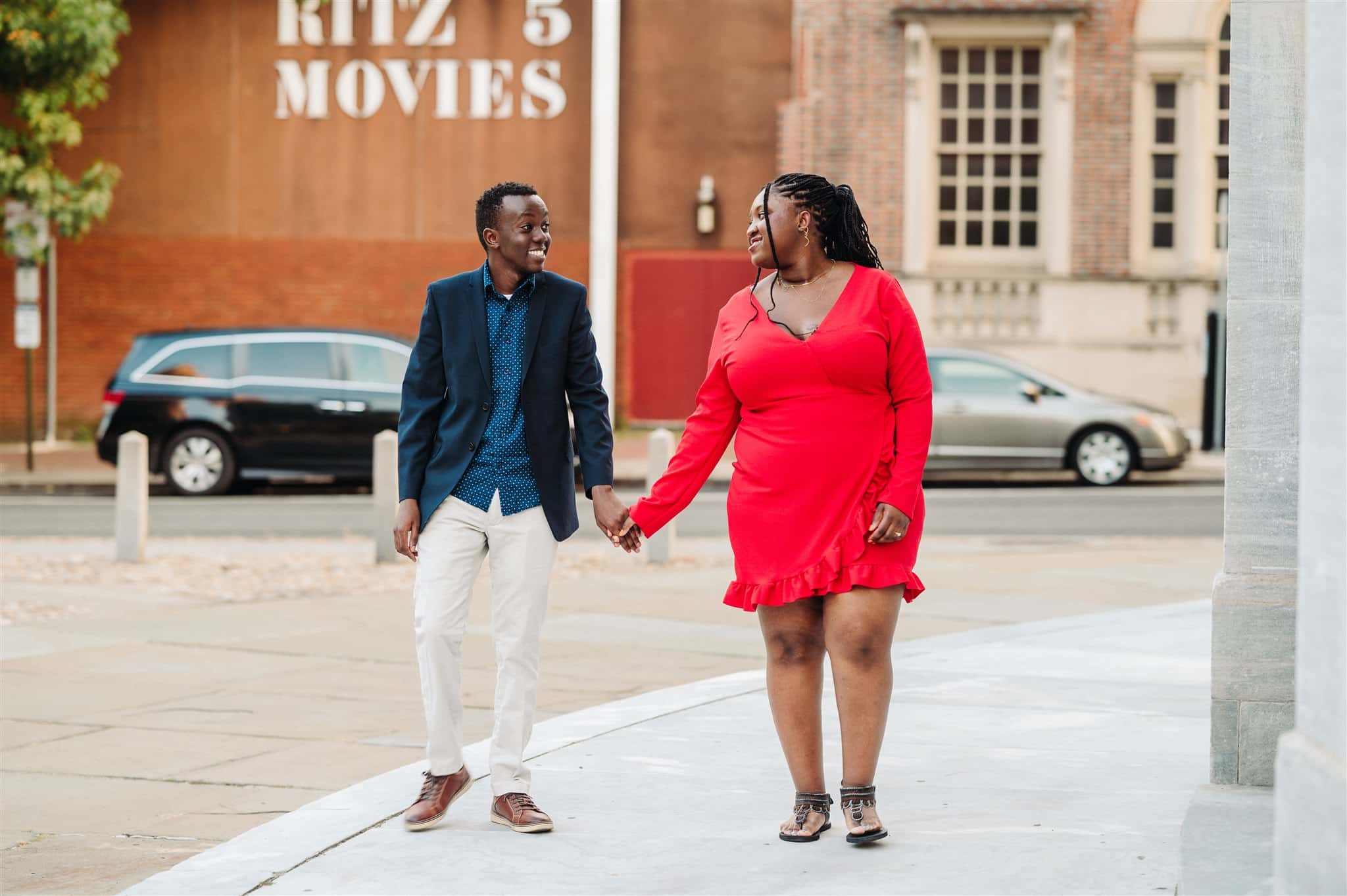 cherry blossoms and springtime proposal in philadelphia