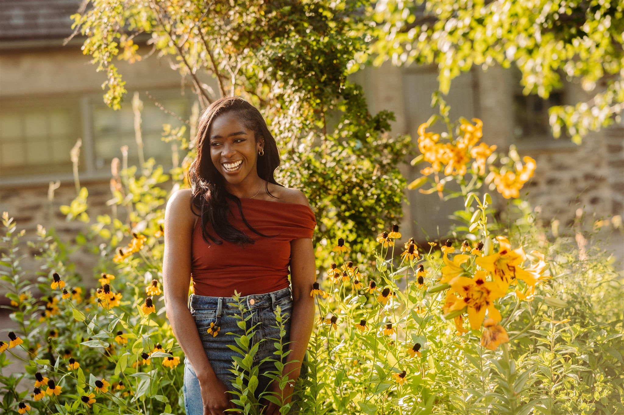 golden hour headshots phoography in philly