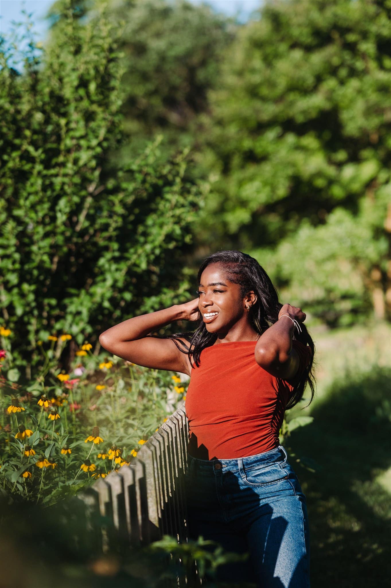 gorgeous black woman for headshot photography in philly